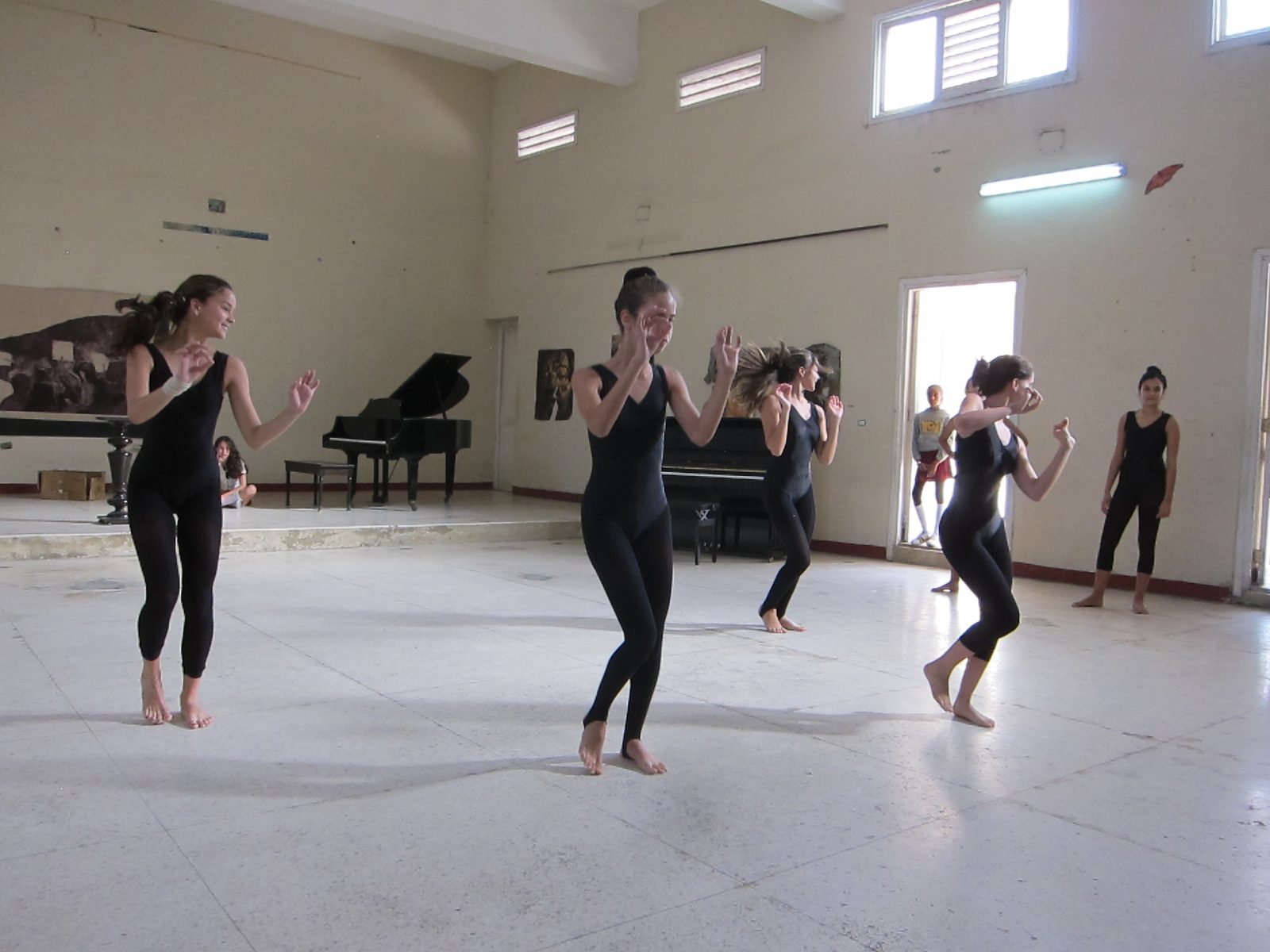 Performance by some of the older dancers